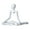 White B, variant on sunsanly Abstract Man Figurine Sitting Men Statue Sculpture Home Office Living Room Desktop Decoration Ornament Christmas Birthday Gift