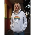 thumbnail image 2 of Live With Pride Polar Bear. Hoodie Women -Smartprints Designs, Female 3X-Large, 2 of 4