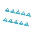 thumbnail image 4 of Conos de entrenamiento triangulares de fútbol Colamx 10 piezas Azul, 4 of 8