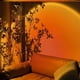 thumbnail image 5 of Luz LED de proyección de puesta de sol, lámpara de puesta de sol arcoíris giratoria de 180 grados, luz de ambiente romántica USB para dormitorio, sala de estar, fiesta (C, 5 of 5