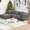 Gray, variant on Richryce Modular Sectional Sofa with Chaise,Boneless CouchConvertible Sofa Bed, Fluffy Cloud Couch,Deep Seat Couches for Living Room, No Assembly Required, Black