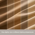 thumbnail image 3 of Nestl Full Size Sheet Sets, 1800 Series Deep Pocket 4 Piece, Luxury Soft Microfiber Bed Sheet Sets, MOCHA LIGHT BROWN, 3 of 8