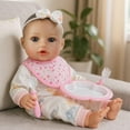 thumbnail image 1 of Muñeca SCOM First Girl de 40 cm, realista y suave con accesorios, 1 of 7