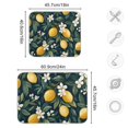 thumbnail image 4 of Yayeee Dish Drying Mat for Kitchen Counter 18"x24" Microfiber Absorbent Pad, Floral Lemons, 4 of 7
