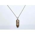 thumbnail image 7 of Elegant Picture Jasper Point Necklace - Silver Tone Unisex, 7 of 7