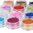 thumbnail image 3 of Nail Art Kit Acrylic Powder Glitter, Liquid Brush Clipper Primer DIY Decoration Nail Tools Nail Art Tips Set Nail Care Nail Beaty Set Nail Art Work Supplies for Nail Art Enthusiastic, Gift for Girl, 3 of 10