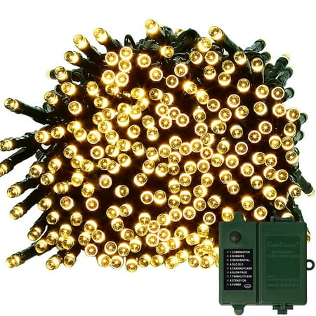 Easydecor Battery Operated String Lights 200 Led 72ft Included Easydecor Battery Operated String Lights 200 Led 72ft Included Rechargeable 18650 With Automatic