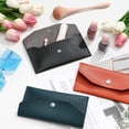 thumbnail image 4 of Envelope Wallet PU Leather Cash Envelope Wallet Classic Fashion Women's Wallet Ferrule Name Card Holder Gift, 4 of 4