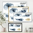 thumbnail image 4 of Designart 'Abstract Of Gold and Dark Blue Cloud' Modern Framed Canvas Wall Art Print, 4 of 5