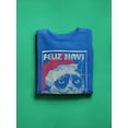 thumbnail image 3 of Christmas Grumpy Cat Sweatshirt Women -T-Line Designs, Female x-Large, 3 of 4