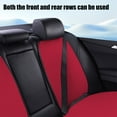 thumbnail image 4 of Usbinx Life Car Seat Back Cushion Ventilation Cool Summer 3D Structure Breathable Gauze Sponge Pad 24.43*18.91in Universal All Seasons Fast Heat Dissipation, 4 of 7