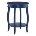 thumbnail image 1 of Bowery Hill Table d'Appoint Moderne / Contemporain en Bois, Bleu Marine, 1 of 11
