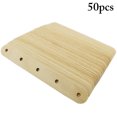 thumbnail image 1 of Coofit 50PCS Ice Pop Sticks DIY Safe Wooden Popsicle Sticks Ice Cream Sticks with Holes, 1 of 10