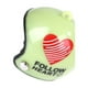 thumbnail image 1 of Casco para mascotas sweethay loros sombreros disfraces ajustables protector corazón verde, 1 of 6