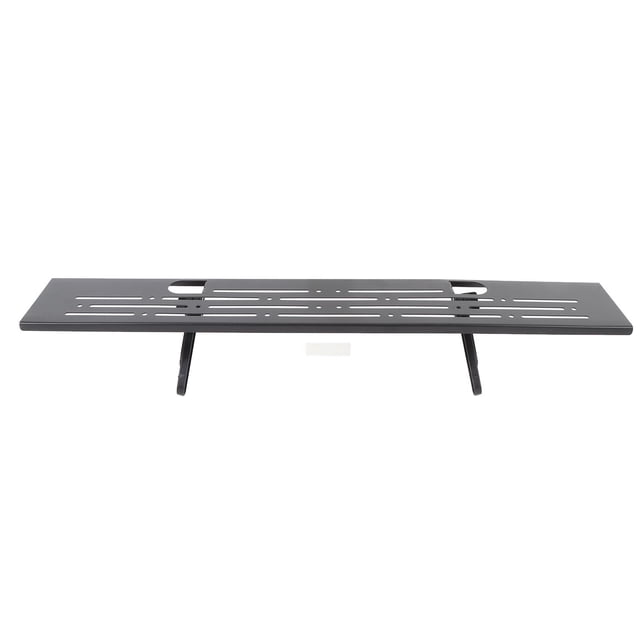 TV Top Shelf, Space Saving Easy Installation Computer Screen Top Shelf Mount Modern Look for Speaker