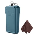 thumbnail image 1 of Funda doble para gafas Fintie Ocean Blue de piel vegana, 1 of 7