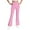 Pink, variant on GHNJK Fleece-Lined Leggings for Girls Casual Long Pants Elastic Waist Flared Design for Ages 5-16 Comfortable Stylish Warmth