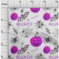 thumbnail image 2 of oneOone Cotton Poplin Twill Fuschia Pink Fabric Halloween Dress Material Fabric Print Fabric By The Yard 56 Inch Wide, 2 of 4