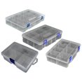 thumbnail image 3 of Boîte de Rangement en Plastique à Compartiments Réglables 6-10 Grilles Étui à Vis Organisateur, 3 of 7
