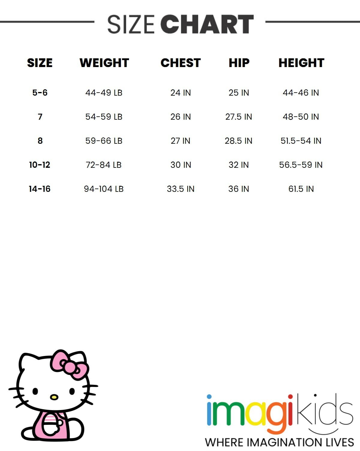 Hello Kitty Zip Up Windbreaker Jacket Little Kid to Big Kid