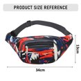thumbnail image 2 of Bolso bandolera deportivo de camuflaje para exteriores, de gran capacidad, impermeable y resistente al desgaste, color rojo, 2 of 5