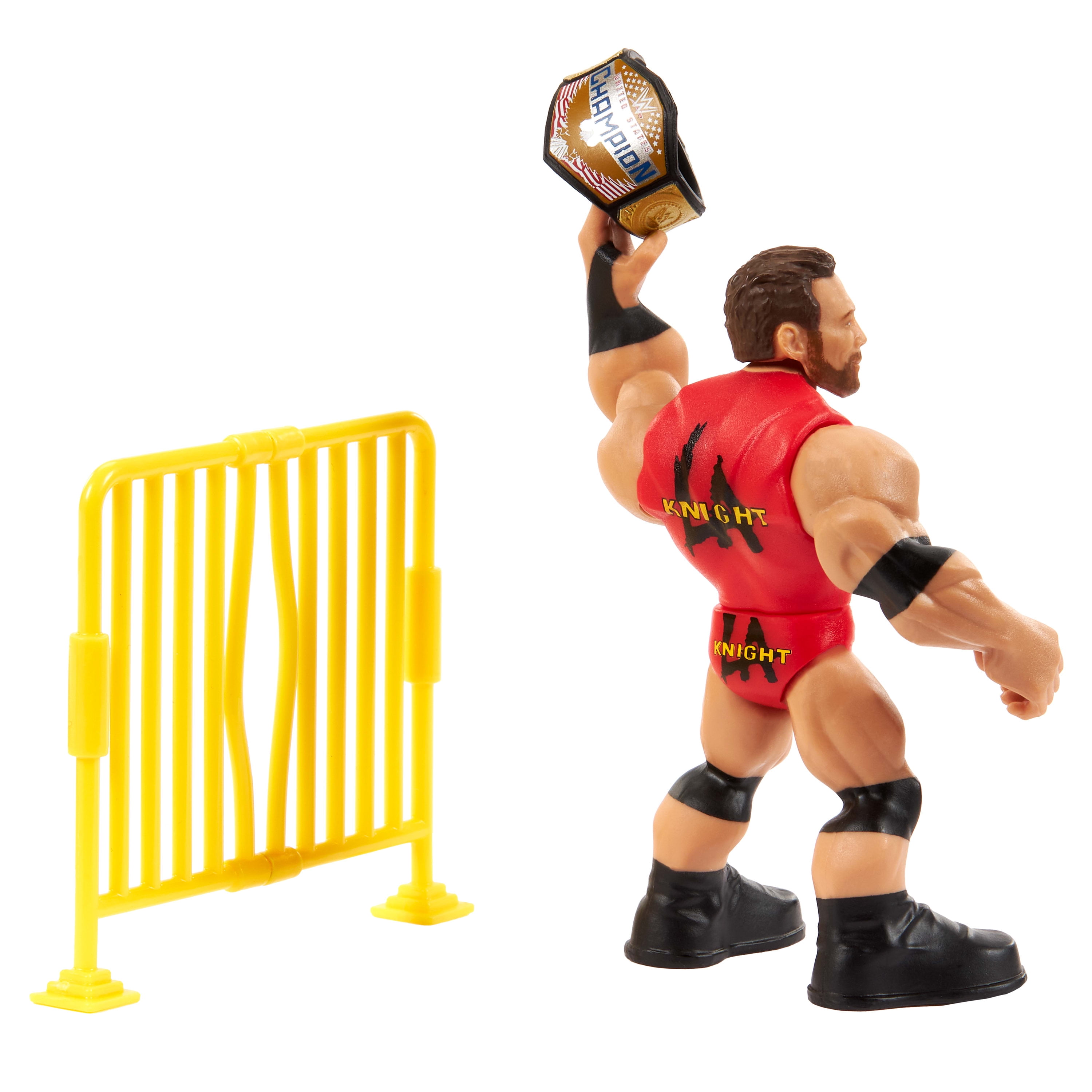 WWE Knuckle Crunchers Action Figures & Accessories, Bone-Crunch Sound, 3.25-inch (Styles May Vary)