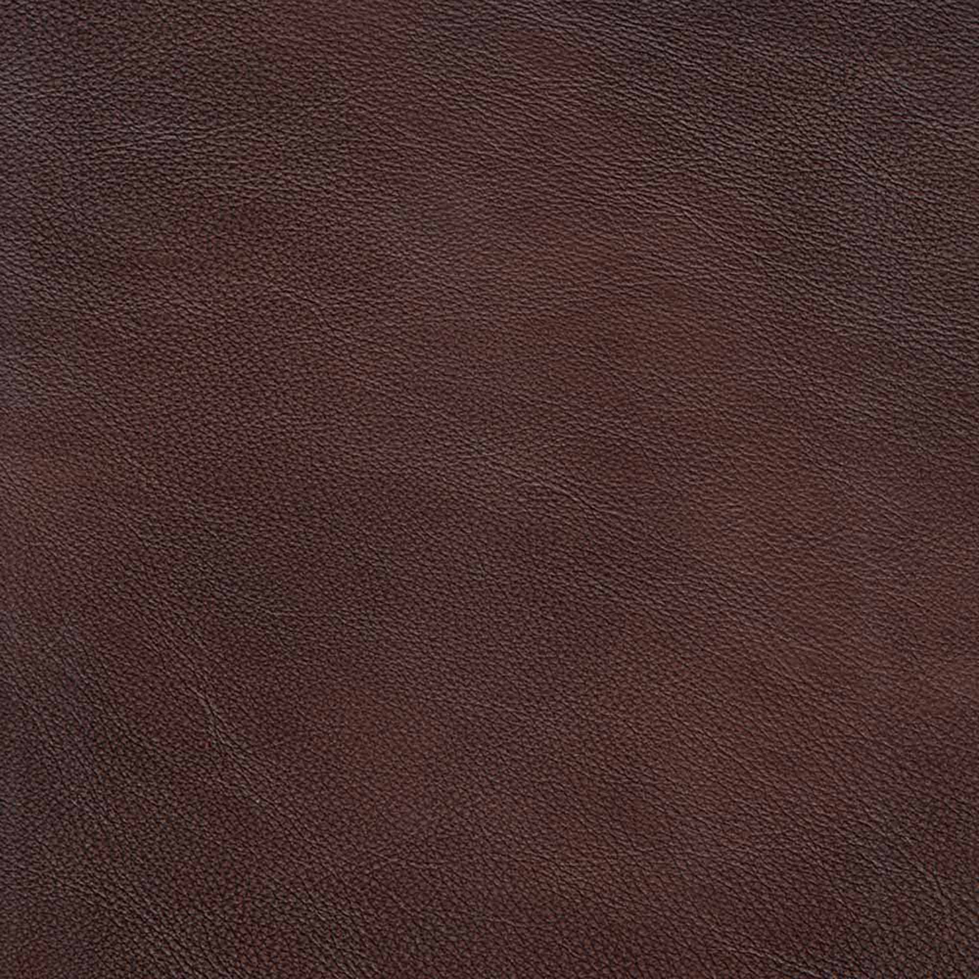 Hydeline Magnum Top Grain Leather Chair Chestnut Brown with Tapered Legs Memory Foam and Springs Seating