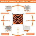 thumbnail image 6 of Jumpfly Trampoline Kids Dart Board Game Set, Recreational Trampolines Circular Target Board Games Accessory with 10 Stick Balls - Indoor Outdoor Backyard Trampoline Toys Games for Kids Ages 4-8, 6 of 6