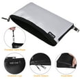 thumbnail image 2 of Small Fireproof Money Bag, Fireproof and Waterproof Expandable Document Bag, Secure Storage Bag with Zipper for A5 Documents, Cash, Jewelry, and Passports, 2 of 8