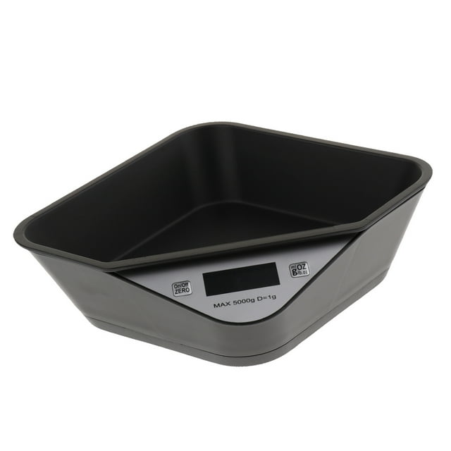 Balance de Cuisine Multifonction Numérique pour Mesurer le Poids, Balance de Cuisine Numérique Multifonction avec Nœud, 5000g, Noir