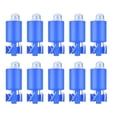 thumbnail image 1 of 10PCS Arcade Video Game Botón Interruptor Botón Accesorios de lámpara de luz LED (Azul), 1 of 10