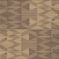 thumbnail image 1 of Ahgly Company Machine Washable Indoor Square Transitional Sienna Brown Area Rugs, 5' Square, 1 of 7