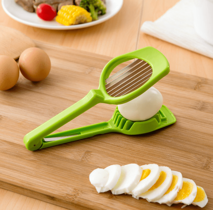 Home Kitchen Stainless Steel Wire Egg Slicer Fruit Mushroom Cutter Tools Gadgets 