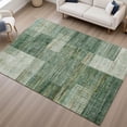 thumbnail image 6 of Addison Rugs Mayfield Premium Machine Washable Transitional Geometric Teal Rectangle Rug, 10' x 14', 6 of 6