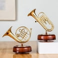 thumbnail image 4 of Music Box Classical Trumpet French Statue Vintage Hand-cranked Music Box Ornamen, 4 of 5