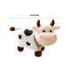 thumbnail image 3 of Muñeco De Peluche Suave De Vaca De 25x20cm, Muñeco De Peluche De Animales De Dibujos Animados Lindo, Relleno De Algodón Pp De Felpa Corta, Regalos Ideales Para Niño, 3 of 7