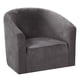 thumbnail image 3 of Funda de sofá elástica de terciopelo para sillón, antideslizante, elástica y suave. gris, 3 of 9