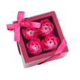 thumbnail image 1 of 1 Box Soap Rose Flower Charming Vivid Nice-Smelling Colorfast Soap Flower Gift Box for Valentine‘s Day, 1 of 10