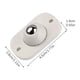 thumbnail image 3 of Paquete de 4 Ruedas Giratorias con Polea Adhesiva - Ruedas Giratorias de 360 Grados, Blanco MNFD, 3 of 9