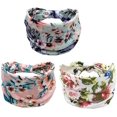 thumbnail image 1 of 3 Pack Bandeau Élastique Grand pour Femmes Sport yoga Bandeau, 1 of 6