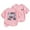 Pink, variant on ZhuoLiL Girls Clothes Size 9 Years Kids' Loose Fit Patriotic T-Shirt - Summer Comfort Short Sleeve Round Neck