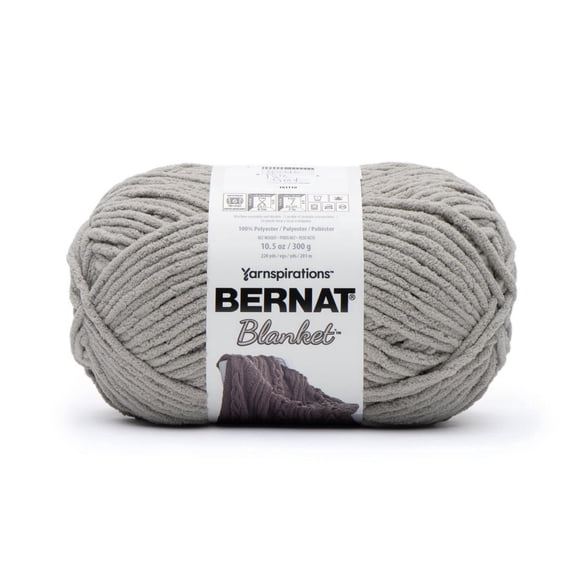 Bernat® Blanket™ #6 Super Bulky Polyester Yarn 10.5oz/300g, 220 Yards