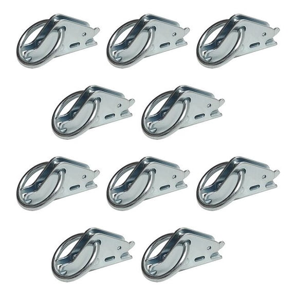 Snap-Loc E-Fitting w/Ring,3000 lb.WLL,PK10 SLCAEARIT10