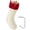 White, variant on Ayieyill Christmas Stockings with Letters, Super Soft Monogram Christmas Stockings Xmas Gift | 20 Inches | Red M