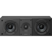 Sony SS-CSEM2 Dolby Atmos Enabled Upfiring Height Speakers, Pair (2025) Bundle with Center Channel Speaker, Bookshelf Speakers (Pair), 100ft Speaker Wire Cable, 5-Pair Banana plugs and HDMI Cable