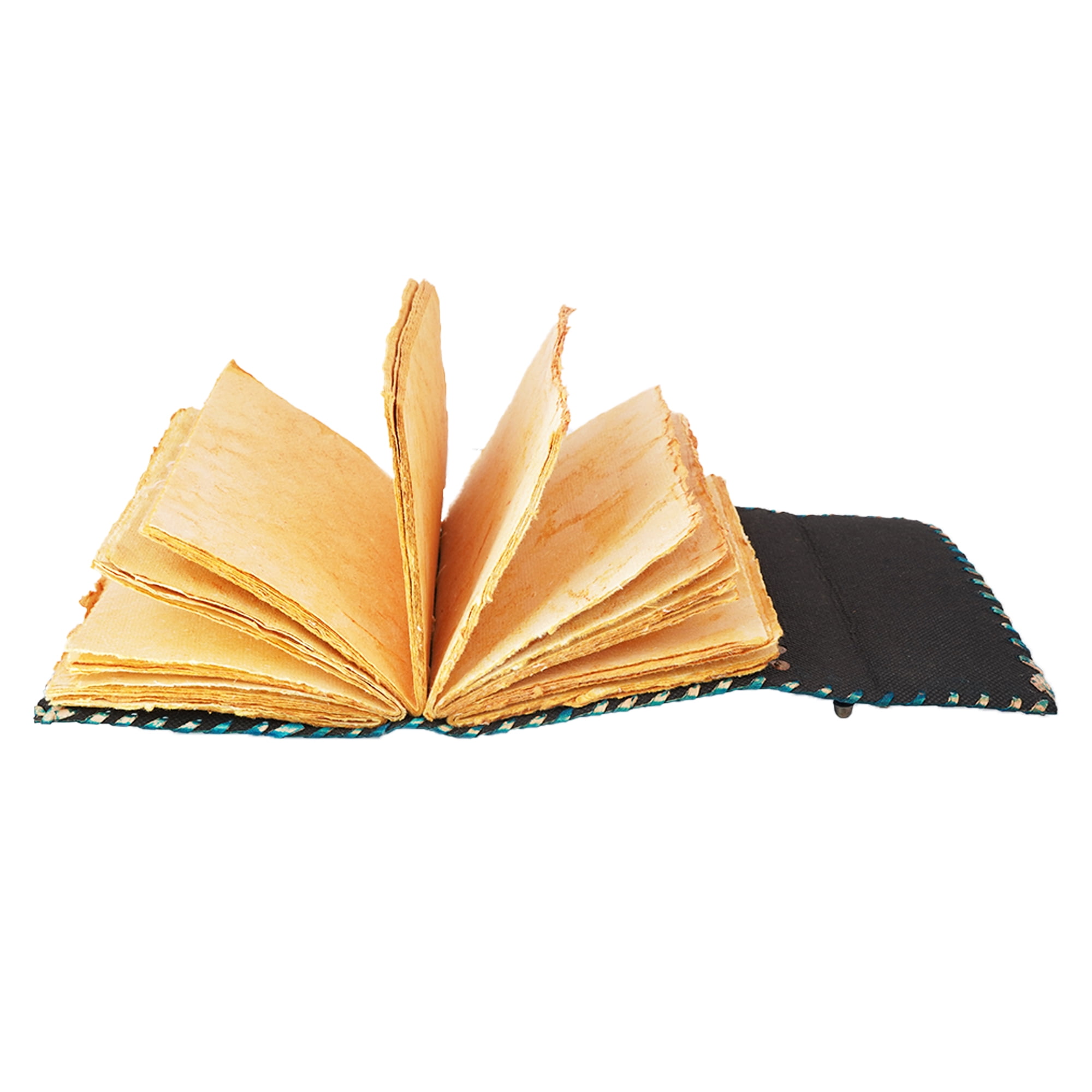 Blue Leather Embossed Leather Journal, (Hardcover)