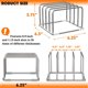 thumbnail image 4 of Soporte Organizador Para Tabla De Cortar, Soporte Para Tabla De Cortar De Acero Inoxidable, Soporte De Almacenamiento Con 4 Ranuras Para Encimera De Cocina, 4 of 7