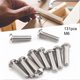thumbnail image 2 of 131pcs M6 Hex Socket Bolt Precise Thread Anti-rust 304 Stainless Steel Head Cap Bolts Nuts Kit For Machines Jikaix, 2 of 5