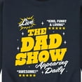 thumbnail image 3 of Instant Message - The Dad Show  - Men's Crew Neck Fleece Pullover, 3 of 6