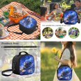 thumbnail image 6 of KUIFORTI Blue Train Lightweight Elementary School Backpack 4 Piece Set with Lunch Bag Pencil Case Water Bottle Sleeve Boys Kids School Bag for Back to School Supplies Gifts, 6 of 7